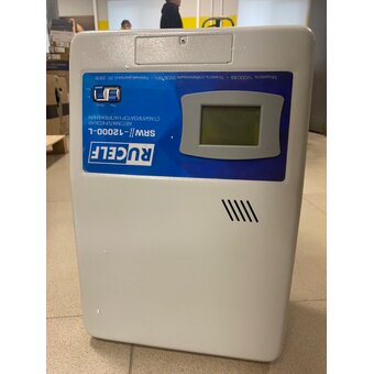  УЦ Стабилизатор напряжения Rucelf SRW-10000-D белый (плохая упаковка, ремонт узла) 