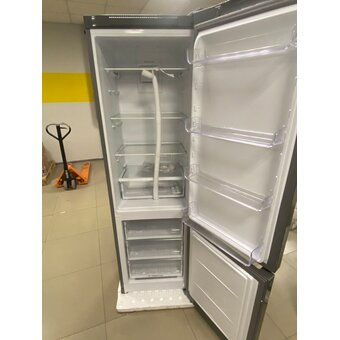  УЦ Холодильник Indesit ITS 5200 XB нержавеющая сталь (плохая упаковка, б/у, нет документации, восстановление эл. контакта на ТЭНе) 