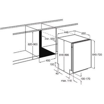  Встраиваемая посудомоечная машина Electrolux ESL 94200LO 