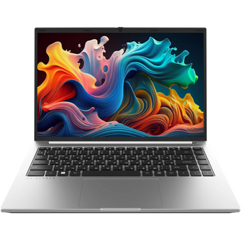  Ноутбук MAIBENBEN S14B (S14B-R560UMFQSLSRE0-Win11Pro) Ryzen 5 6600H 16Gb SSD 512Gb AMD Radeon 660M Graphics 14.5 3K IPS Cam 60Вт*ч Серебристый 