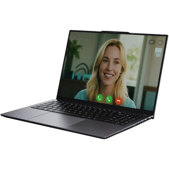  Ноутбук Chuwi Corebook Plus (2102172) Ryzen 5 7430U/16Gb/SSD512Gb/16"/IPS/FHD/W11H/grey/6500mAh 