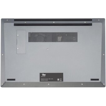  Ноутбук IRU Tactio 15BHR (2139175) 14" IPS FHD/AMD Ryzen 5 7430U/32Gb/512Gb SSD/VGA int/noOS/black 