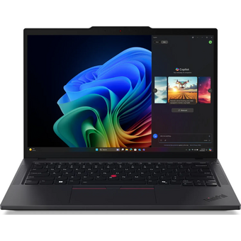  Ноутбук Lenovo ThinkPad T14 Gen6 (21QCA03BCD) 14" WUXGA(1920x1200)IPS 400N, Ultra7 255H, 16Gb DDR5-5600, 512Gb SSD m.2, Intel Graphics, WiFi 6E+BT 
