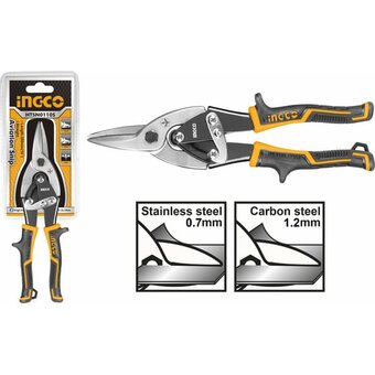  Ножницы по металлу INGCO HTSN0110S 