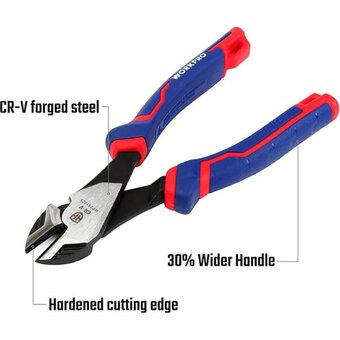  Бокорезы WORKPRO WP231023 усиленные 180 мм 