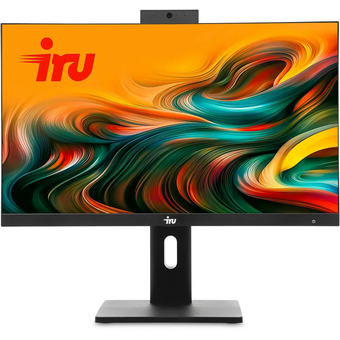  Моноблок IRU Tactio 23IP (2149941) 23.8" Full HD i7 14700 (2.1) 32Gb SSD1Tb UHDG 770 Windows 11 Pro WiFi BT 120W черный 1920x1080 (RUS) 