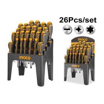  Набор отверток Ingco Industrial HKSD2628 26 шт 