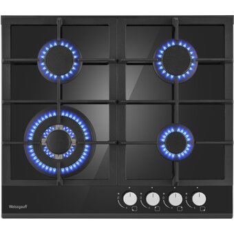  Варочная поверхность Weissgauff HGG 641 BGh Nano Glass 