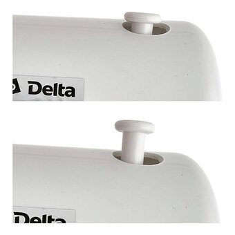  Вентилятор DELTA DL-005N, белый с красным 
