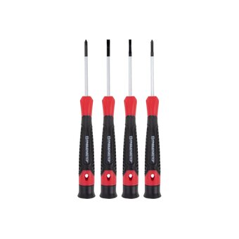  Набор отверток Грандмастер 671329 для точных работ SL/PH, 4шт, CrV, двухкомпонентные рукоятки 