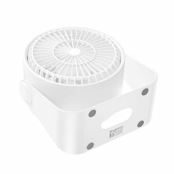  Вентилятор HOCO HX66 desktop circulating fan White 