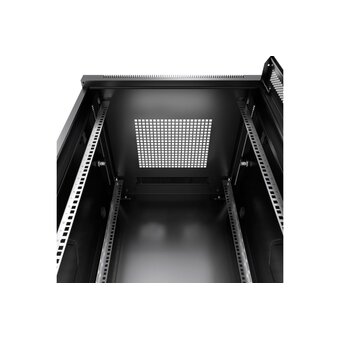  Шкаф коммутационный CABEUS SH-05C-12U60/60-BK 