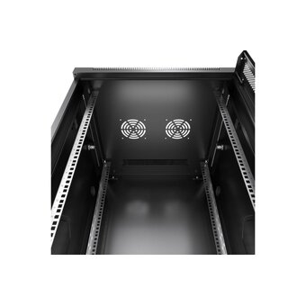  Шкаф коммутационный CABEUS SH-05F-12U60/60-R-BK 