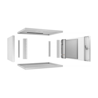  Шкаф коммутационный CABEUS WSC-05D-4U55/45 