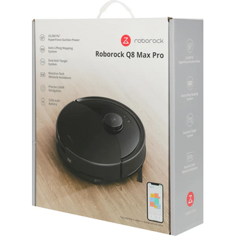 Робот-пылесос Roborock Q8 Max Pro Robotic Vacuum Cleaner Q8MRP52-02 Black 