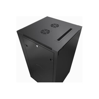  Шкаф коммутационный CABEUS SH-05F-15U60/60-R-BK 