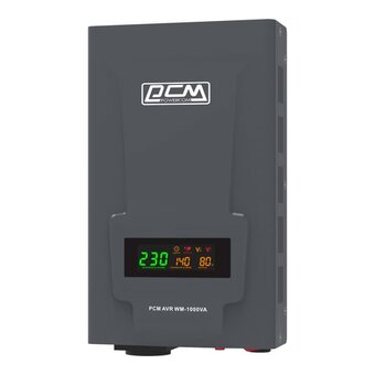  Стабилизатор напряжения POWERCOM WM-1000VA графитовый 