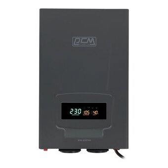  Стабилизатор напряжения POWERCOM WM-2000VA графитовый 