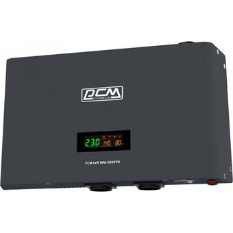  Стабилизатор напряжения POWERCOM WM-3000VA графитовый 
