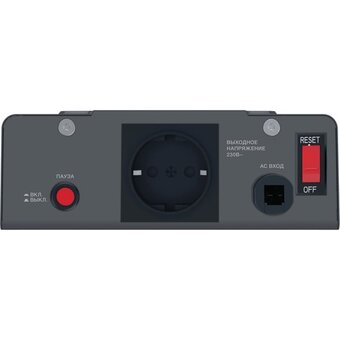  Стабилизатор напряжения POWERCOM WM-500VA графитовый 