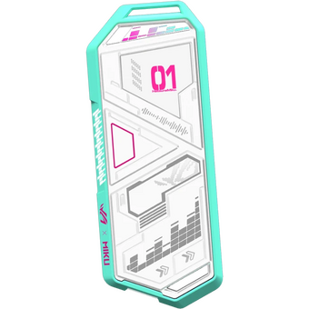  Корпус для HDD/SSD ASUS Rog Strix Arion Miku/WHT/G/AS SD-S1C/WHT/G/AS//Miku (90DD02H1-M09010) 