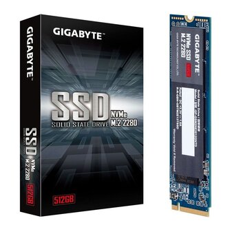 SSD Gigabyte G3NVME512G M.2 2280 512GB PCI-Express 3.0 x4, NVMe 1.3 