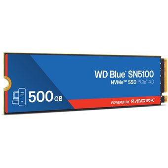  SSD Western Digital Blue SN510 WDS500G5B0E M.2 500GB PCIe NVMe 4.0 x4 