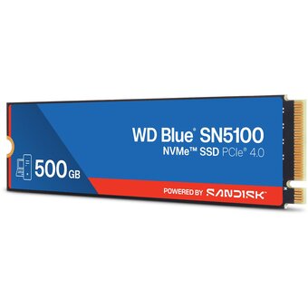  SSD Western Digital Blue SN510 WDS500G5B0E M.2 500GB PCIe NVMe 4.0 x4 