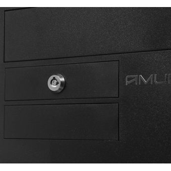  ПК AMUR Нарвал B7I21 (2147002) Intel Core i3 12100, DDR5 16ГБ, 256ГБ(SSD), Intel UHD Graphics 730, FreeDOS, черный 