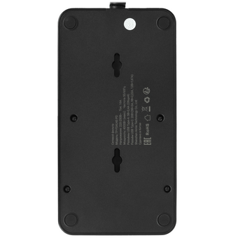  Сетевой фильтр AGNI TP-FS4U4E-PD (TP-FS4U4E-PD-2M-BLACK) 2м, черный 