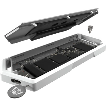  Корпус для HDD/SSD ASUS Rog Strix Arion Miku/WHT/G/AS SD-S1C/WHT/G/AS//Miku (90DD02H1-M09010) 