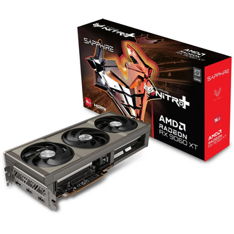  Видеокарта Sapphire AMD Radeon RX 9060XT (11350-01-20G) Nitro+AMD Radeon (RX 9060 XT Gaming OC 16GB Dual) 16ГБ Nitro+, GDDR6, OC, Ret 