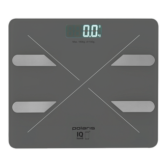  Весы напольные Polaris PWS 1898 IQ Home графитовый 