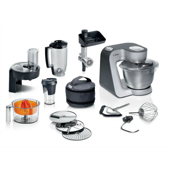  Кухонная машина Bosch MUM58359 черный/серый 