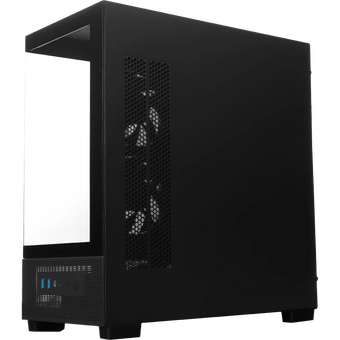  Корпус XASTRA Q500M 3ARGB-FG-C10-UC Black (Q500M-3FG12A-C10-UC) mATX/Aquarium/Screewless/ 3x120mm ARGB PWM FG fans/Argb+PWM HUB 10port/ Type-C 