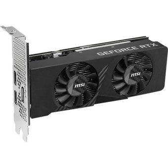  Видеокарта MSI Nvidia GeForce RTX 3050 6ГБ (RTX 3050 LP E 6G OC) GDDR6, Low Profile, OC, Ret 