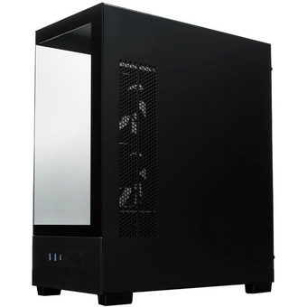  Корпус XASTRA Q500 3ARGB-FG-C10-UC Black (Q500-3FG12A-C10-UC) ATX/Aquarium/Screewless/ 3x120mm ARGB PWM FG fans/Argb+PWM HUB 10port/ Type-C 