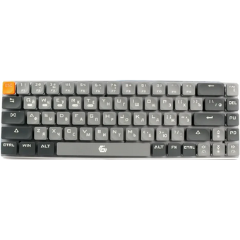  Клавиатура беспроводная Gembird KBW-7 серая 