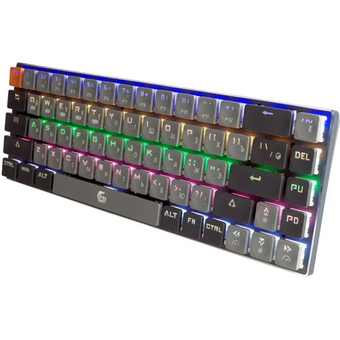  Клавиатура беспроводная Gembird KBW-7 серая 