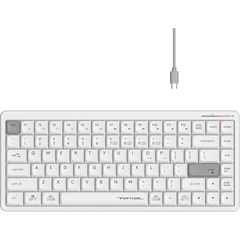  Клавиатура A4Tech Fstyler FBX53C белый 