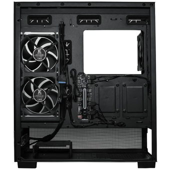  Корпус XASTRA Q500 3ARGB-FG-C10-UC Black (Q500-3FG12A-C10-UC) ATX/Aquarium/Screewless/ 3x120mm ARGB PWM FG fans/Argb+PWM HUB 10port/ Type-C 