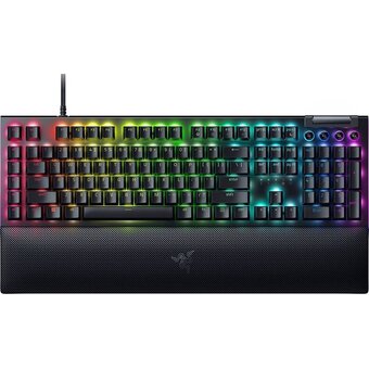  Клавиатура Razer RZ03-05003300-R3M1 BlackWidow V4 75проц. Phantom Green Ed. US Layout/Gaming keyboard 