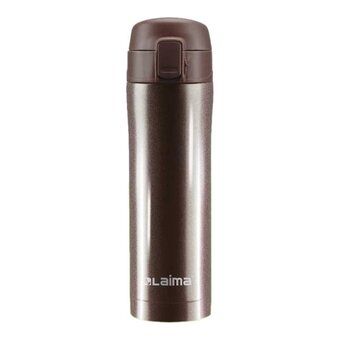  Термокружка LAIMA 608819 шоколадно-коричневый металлик 