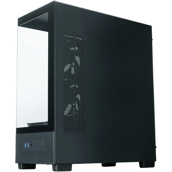  Корпус XASTRA Q500M 6ARGB-FG-C10-UC Black (Q500M-6FG12A-C10-UC) mATX/Aquarium/Screewless/ 6x120mm ARGB PWM FG fans/Argb+PWM HUB 10port/ Type-C 