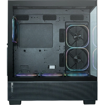  Корпус XASTRA Q500 6ARGB-FG-C10-UC Black (Q500-6FG12A-C10-UC) ATX/Aquarium/Screewless/ 6x120mm ARGB PWM FG fans/Argb+PWM HUB 10port/ Type-C 
