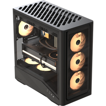  Корпус Formula Air Power G9 Duo, ATX, без БП, черный 