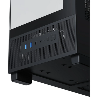  Корпус XASTRA Q500 6ARGB-FG-C10-UC Black (Q500-6FG12A-C10-UC) ATX/Aquarium/Screewless/ 6x120mm ARGB PWM FG fans/Argb+PWM HUB 10port/ Type-C 