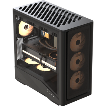  Корпус Formula Air Power G9 Duo, ATX, без БП, черный 