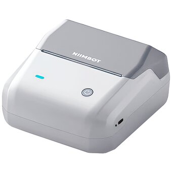  Термопринтер Niimbot B31 (1746801) 203dpi 80мм/с/USB/BT для печ.этик. светло-серый 