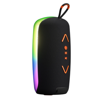  Колонка портативная Ural Молния Огонь черный/оранжевый 